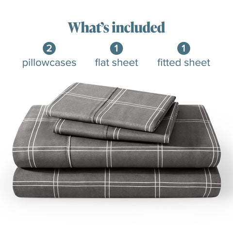Bare Home deep pockets fit mattresses from six to fifteen inches.