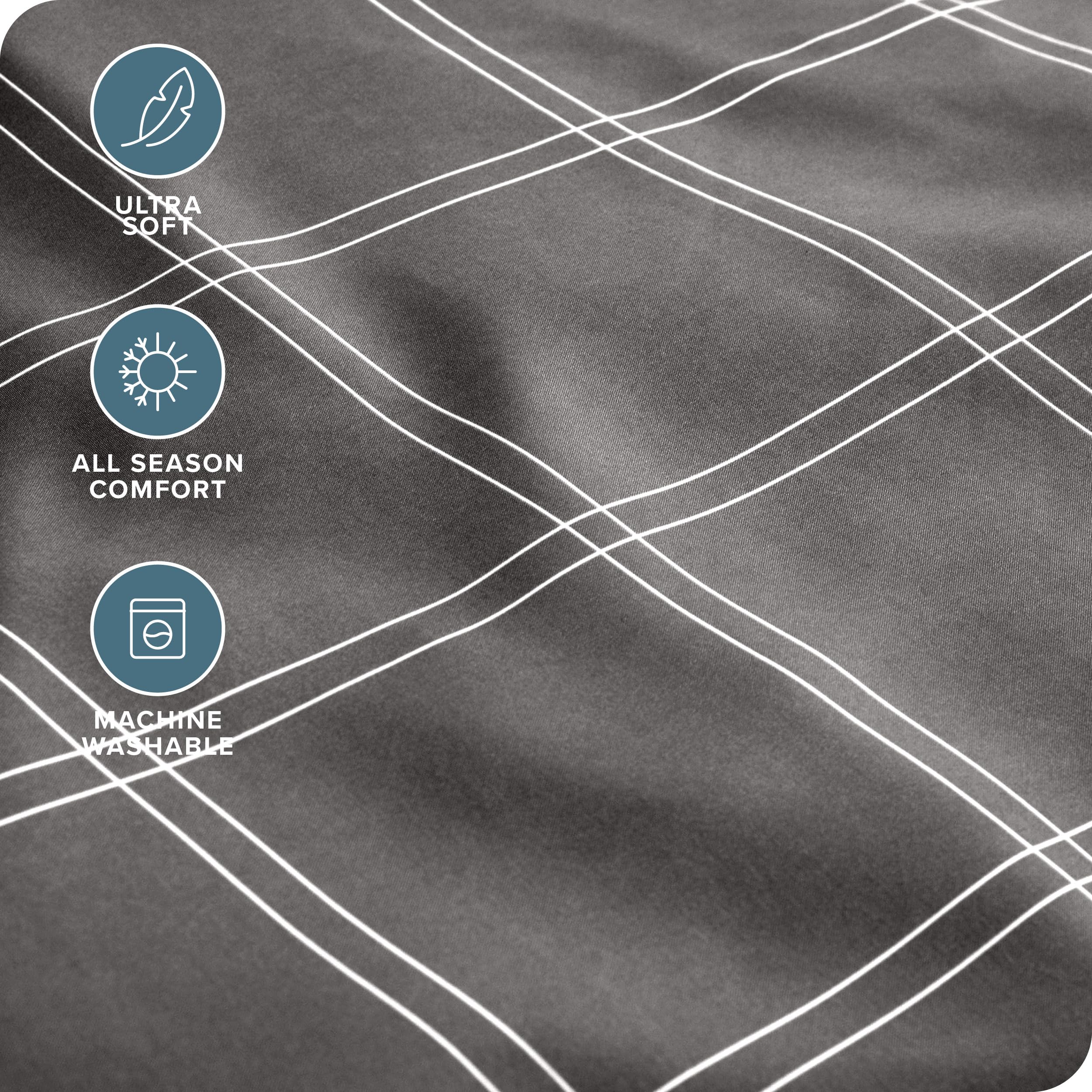Bare Home flat sheet 90x102 demonstrates generous coverage and easy fit.