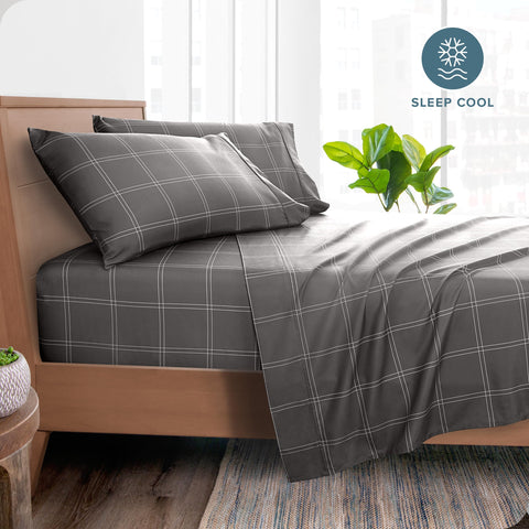 Bare Home microfiber close-up reveals ultra-soft texture and smooth finish.