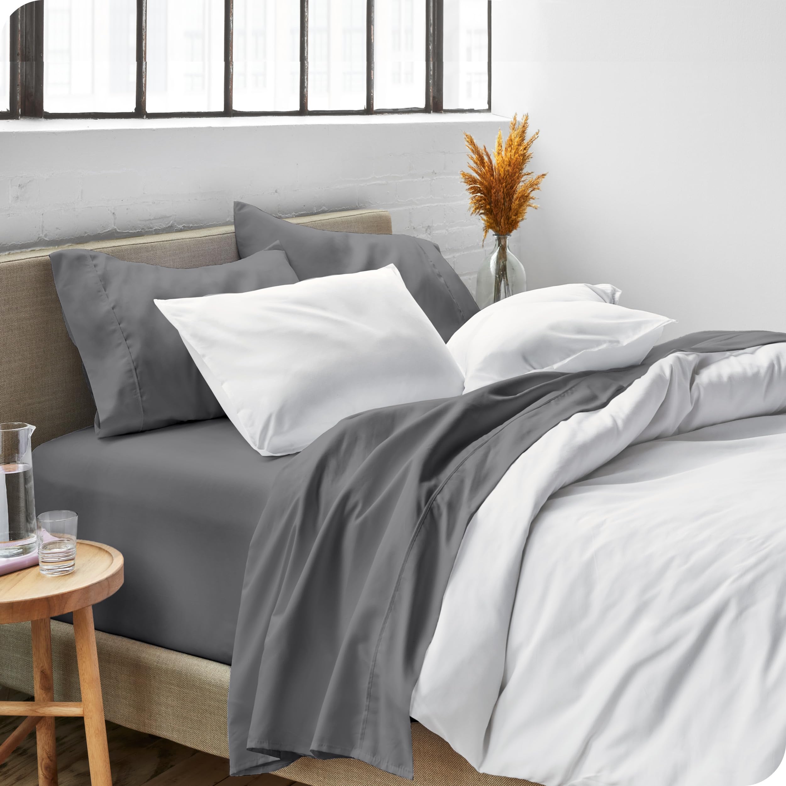 Bare Home bedroom-styling potential for a clean, calm space