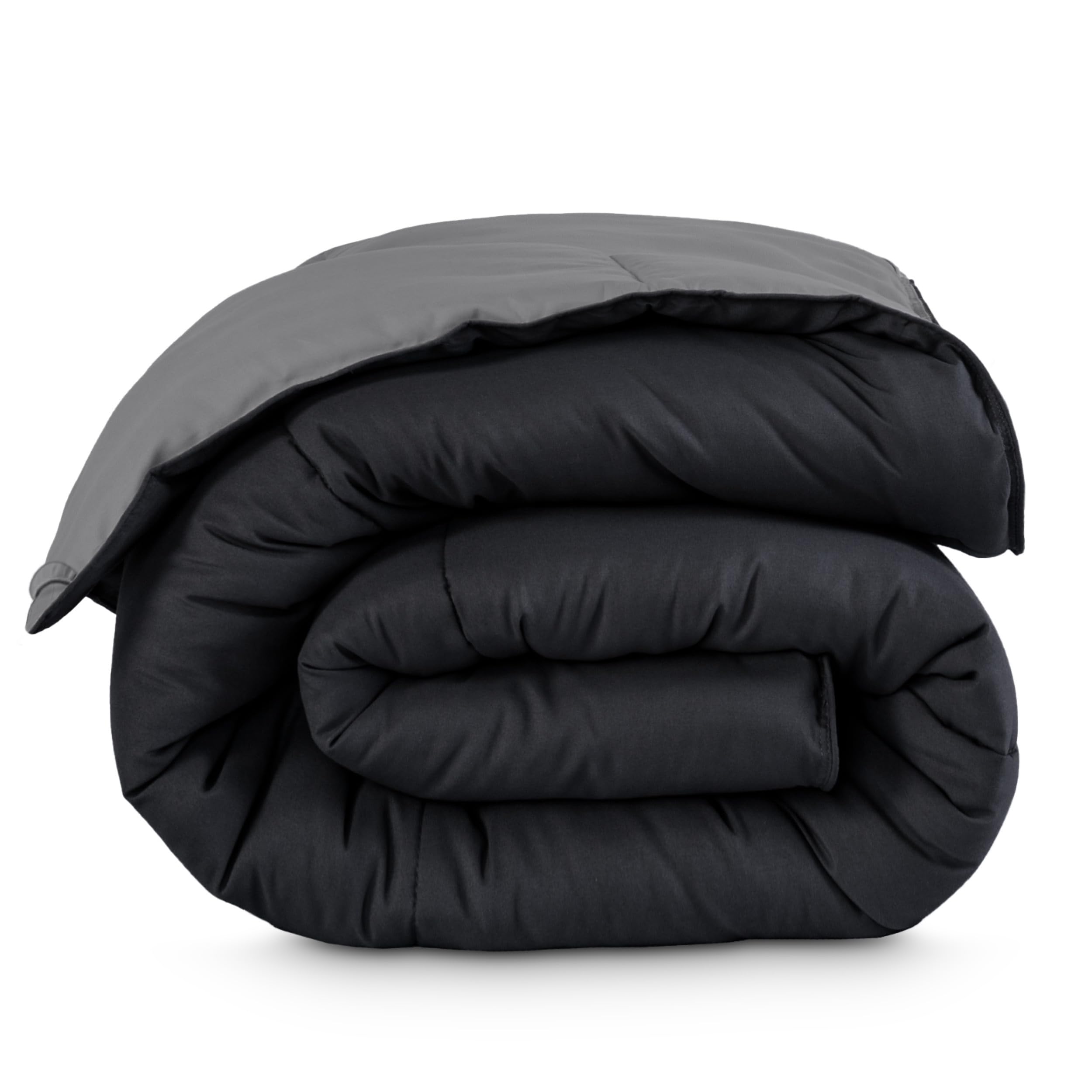 Bare Home twin xl comforter reversible front view showing soft microfiber