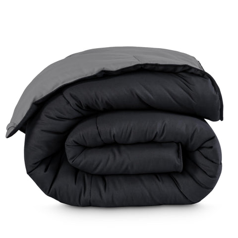 Bare Home twin xl comforter reversible front view showing soft microfiber