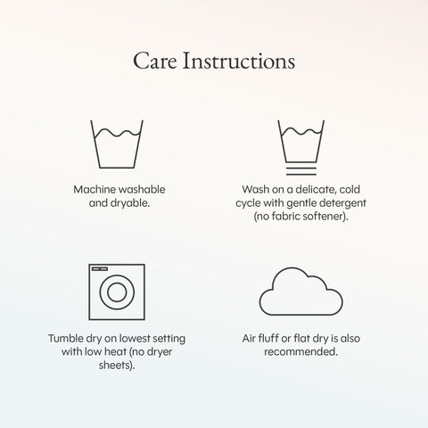 Barefoot Dreams CozyChic Throw Graphite care guide note highlights machine washable convenience.