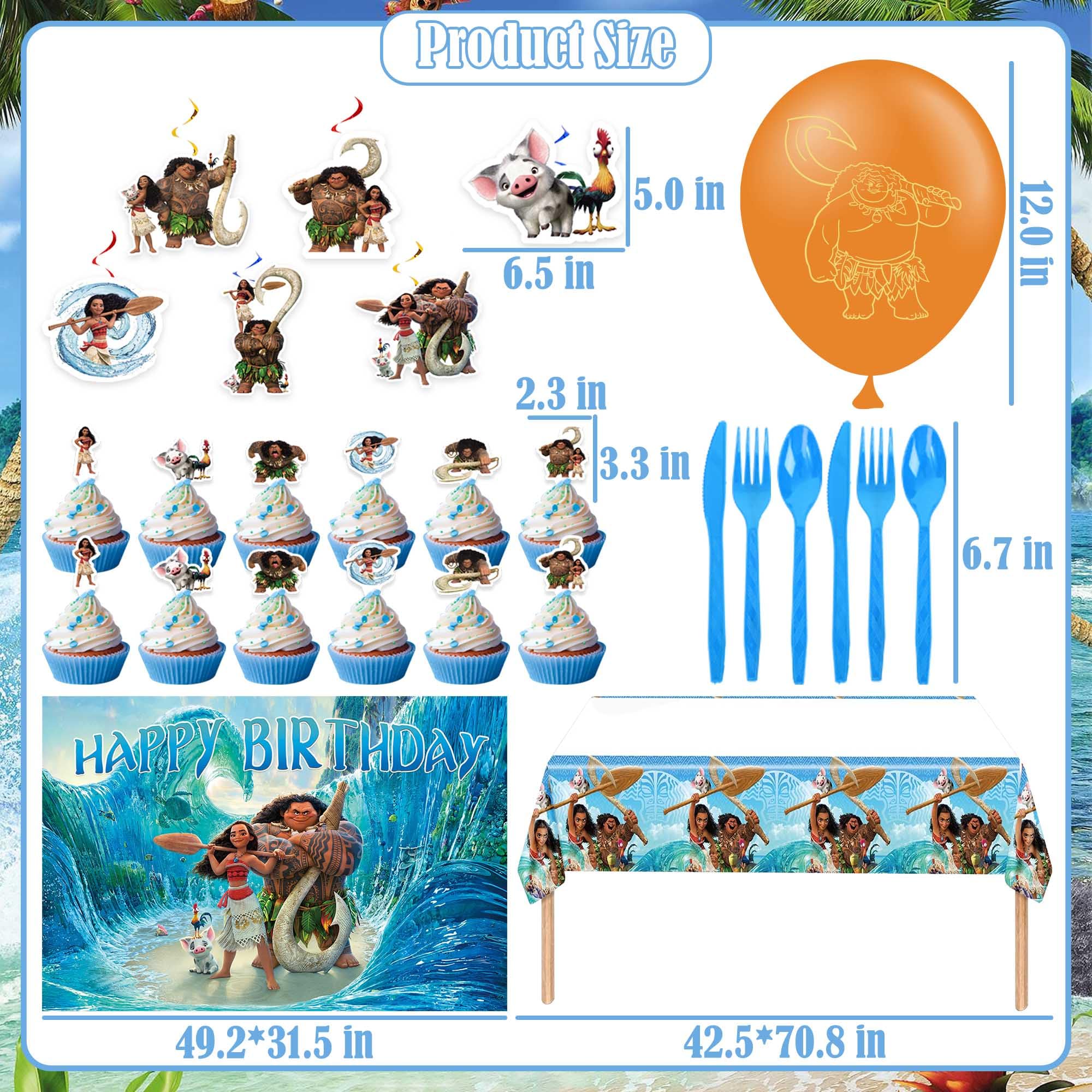 Barfen backdrop and tablecloth set creates immersive party scenes and tidy serving areas.