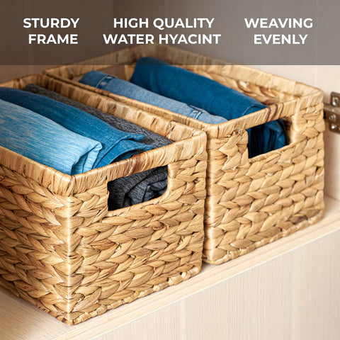 Barien six-piece set neatly arranged on a shelf for organization.