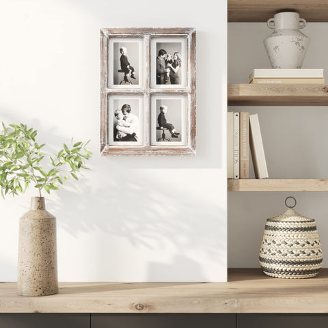 Distressed farmhouse style enhances rustic home decor with photos