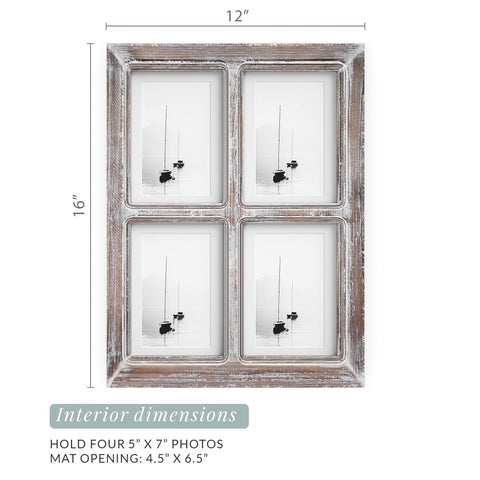 Glass panel protects memories while keeping photos clear