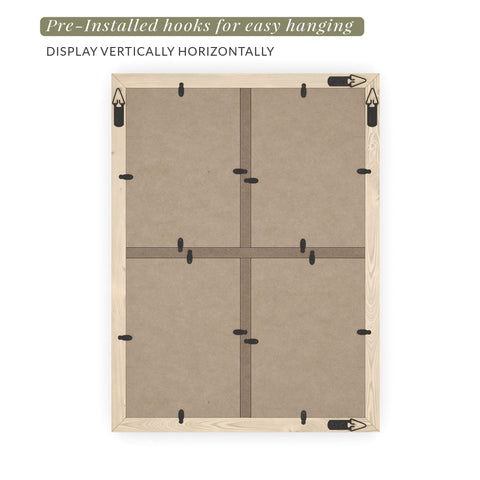 Overall 16x12 frame design suitable for compact spaces