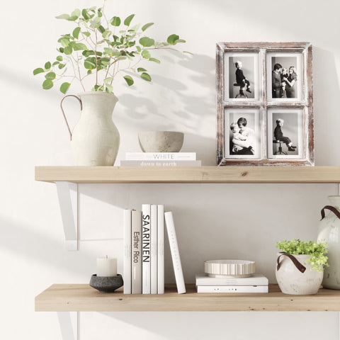 Barnyard Designs frame shown hanging vertically for versatile arrangement