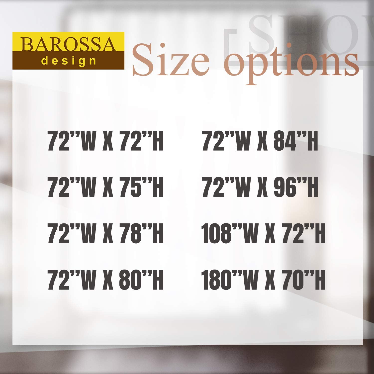 Barossa Design fade-resistant fabric keeps color fresh wash after wash.
