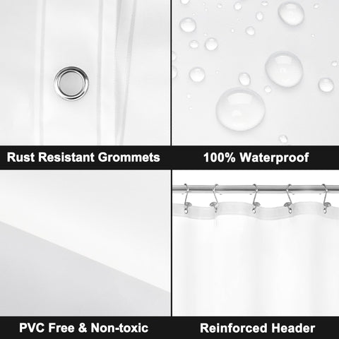 Barossa Design 36 metal hooks included for quick setup.