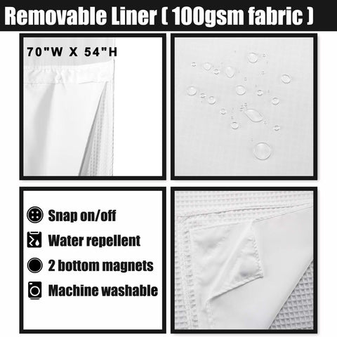Barossa Design removable, water-repellent liner for separate washing