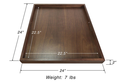BARsics tray handles on sides for easy carrying and serving