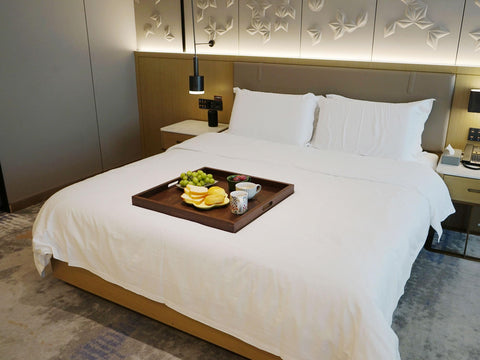 BARsics walnut wood with smooth finish highlighting elegant serving surface