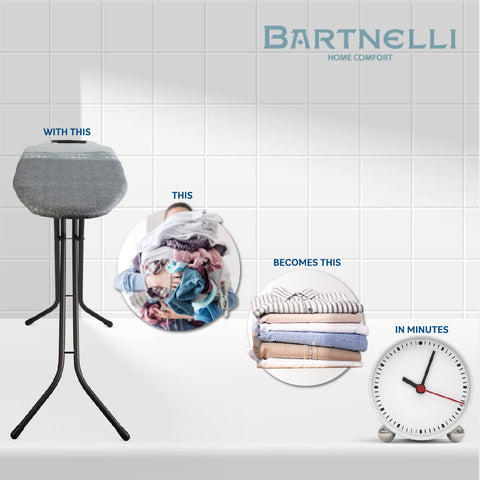 Bartnelli Classic folding design stores compactly when not in use
