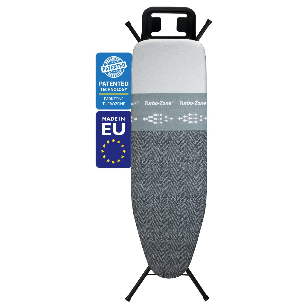 Bartnelli Classic ironing board Turbo Zone for faster glide on fabrics