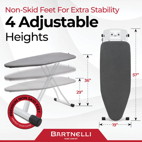 Bartnelli cord holder keeps cords neatly out of the way.