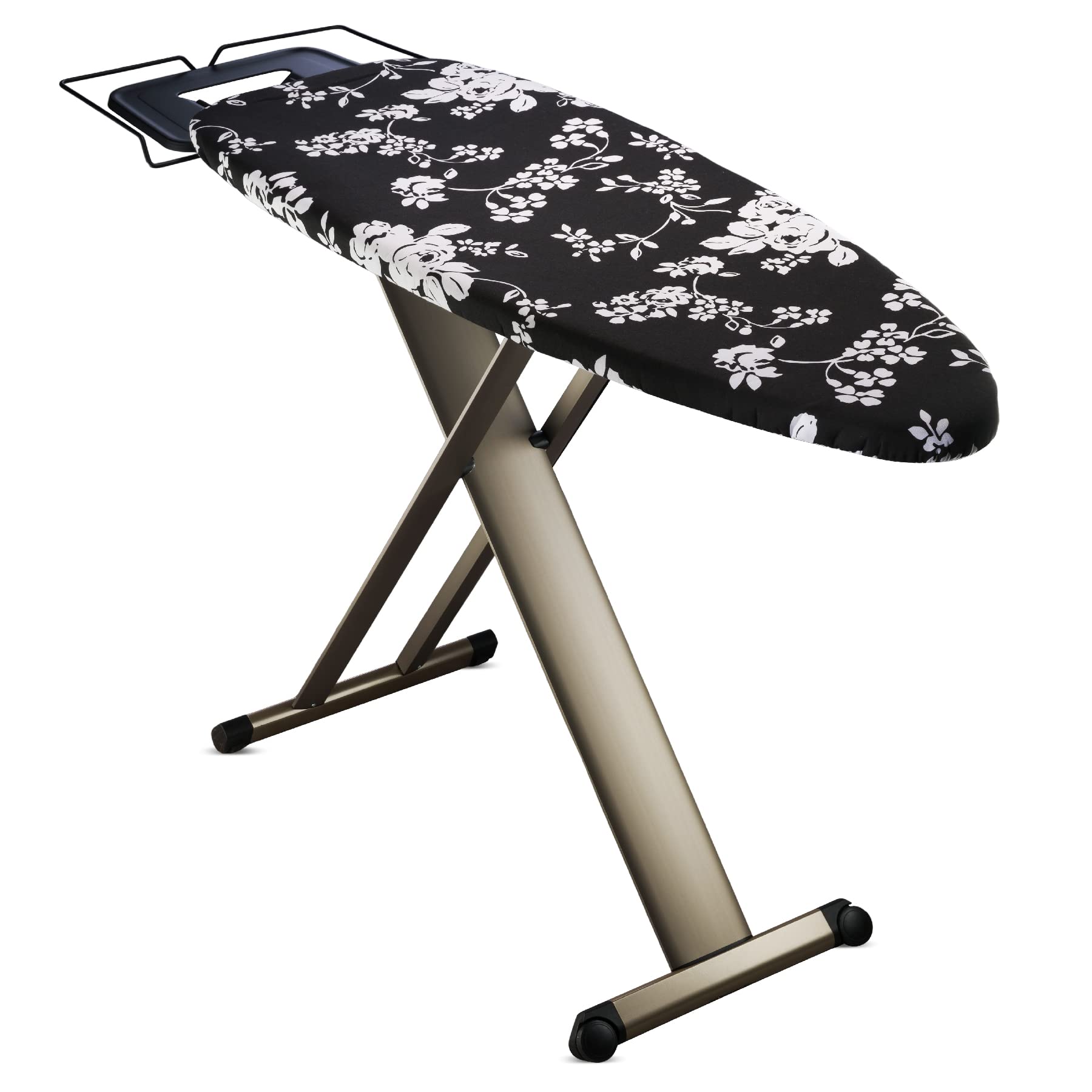 Bartnelli Pro Luxury ironing board wide 51x19 inches for spacious ironing.