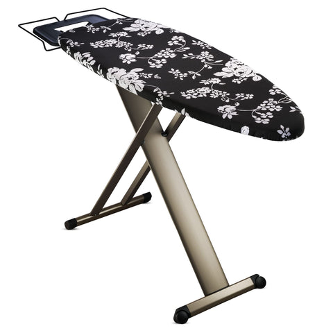Bartnelli Pro Luxury ironing board wide 51x19 inches for spacious ironing.