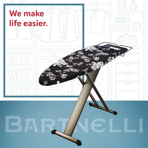 Bartnelli Pro Luxury protective leg shields prevent floor scratches.