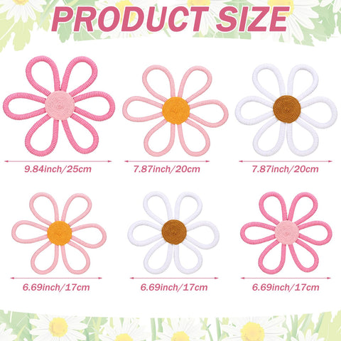 Barydat boho nursery daisy decor brings charm to bedrooms and living spaces