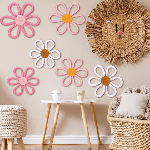 Barydat daisy wall decor in three sizes offers versatile styling