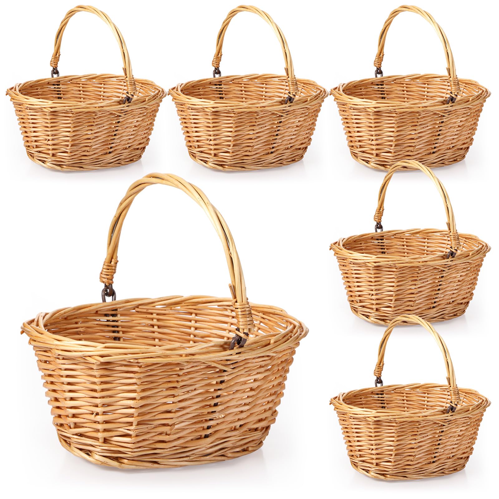 Barydat storage wicker basket useful for home organization and decorative display.