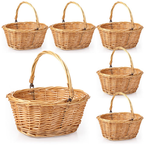 Barydat storage wicker basket useful for home organization and decorative display.