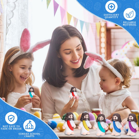 Barydat PVC Jesus dolls with smooth surfaces for safe handling.