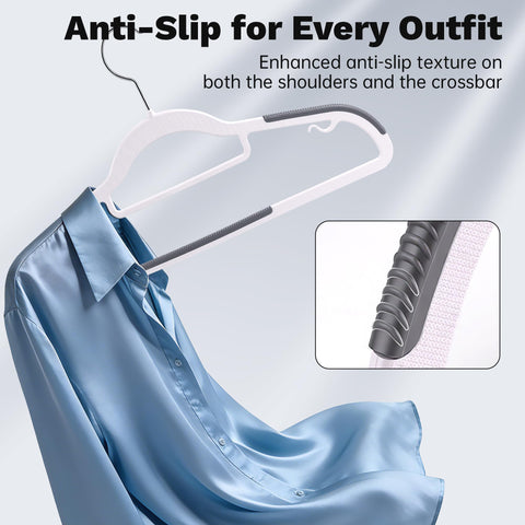 Baseca space-saving design frees closet room for small spaces.