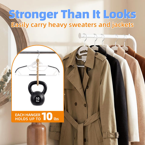 Baseca contoured shoulders preserve the natural shape of garments.