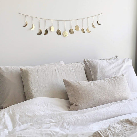 BASE ROOTS moon phase decor, versatile accent for teen rooms and lounges.