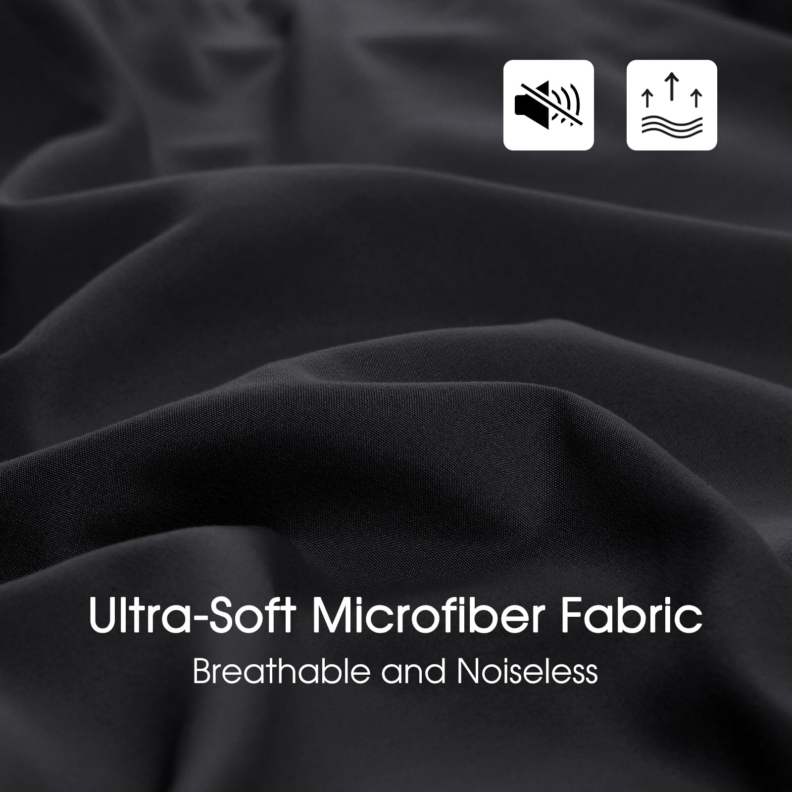 Close-up of Basic Beyond soft texture for year-round comfort.