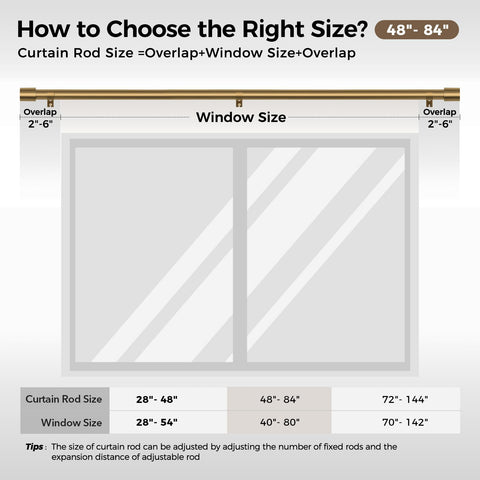 basics4all brass gold curtain rod includes all mounting hardware.