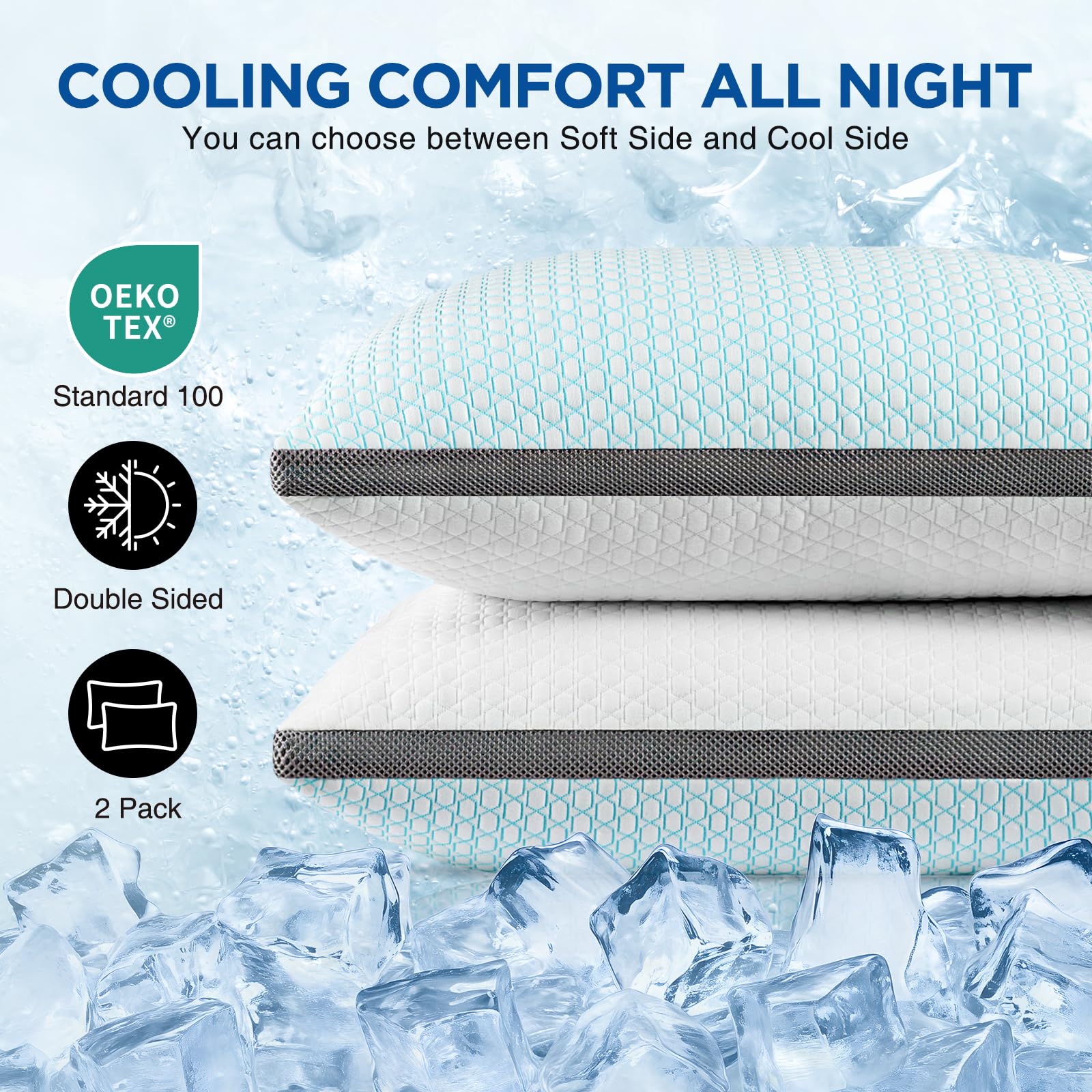 Baskbed pillow cover zipper for easy removal and washing.