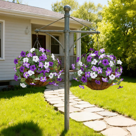 Bassion leaves detail captures texture and realism in outdoor flowers.