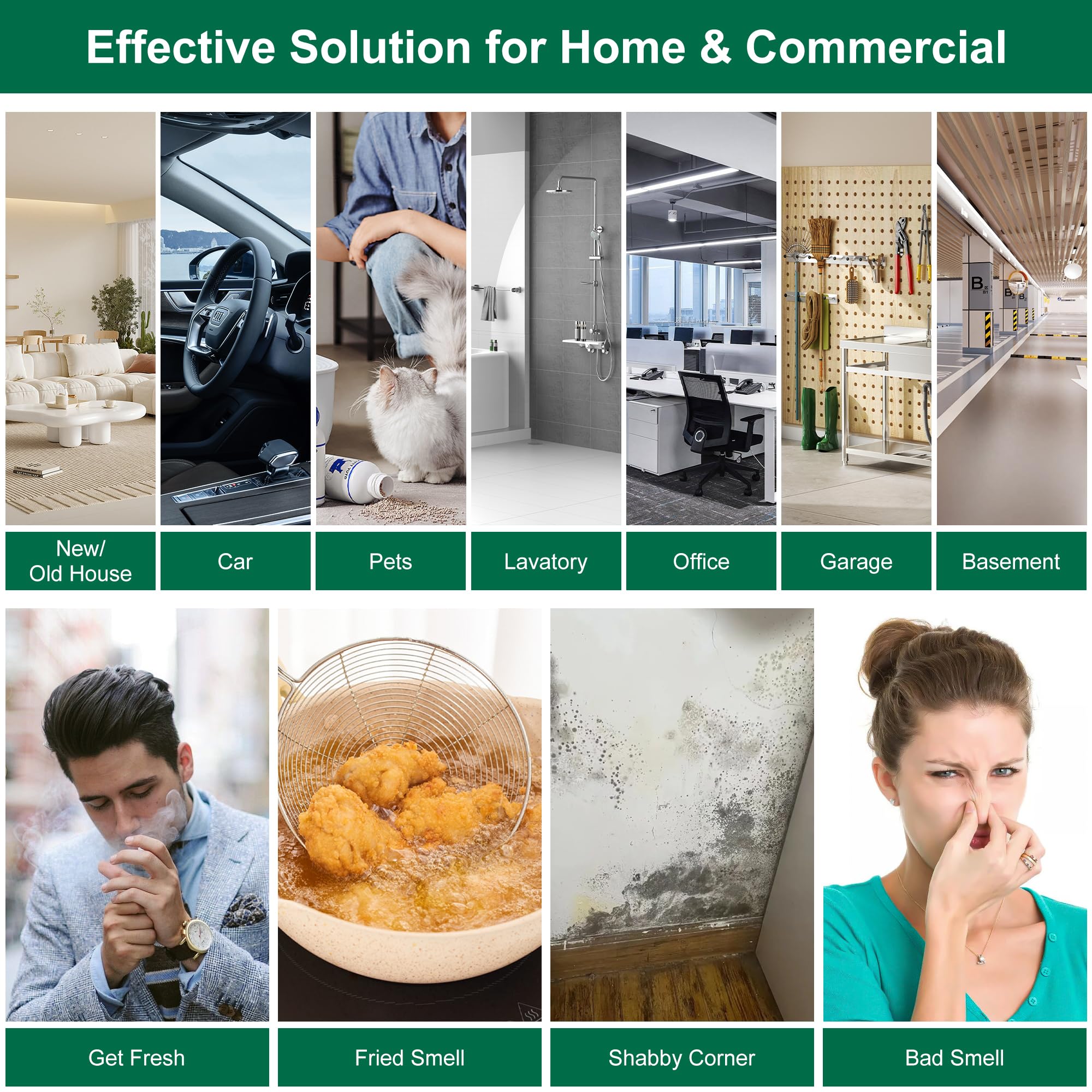 Basvacsh car odor elimination in action for a fresher interior