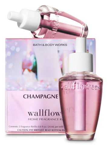 Bath and Body Works Champagne Toast Wallflower refill two bulbs for continuous fragrance in any room