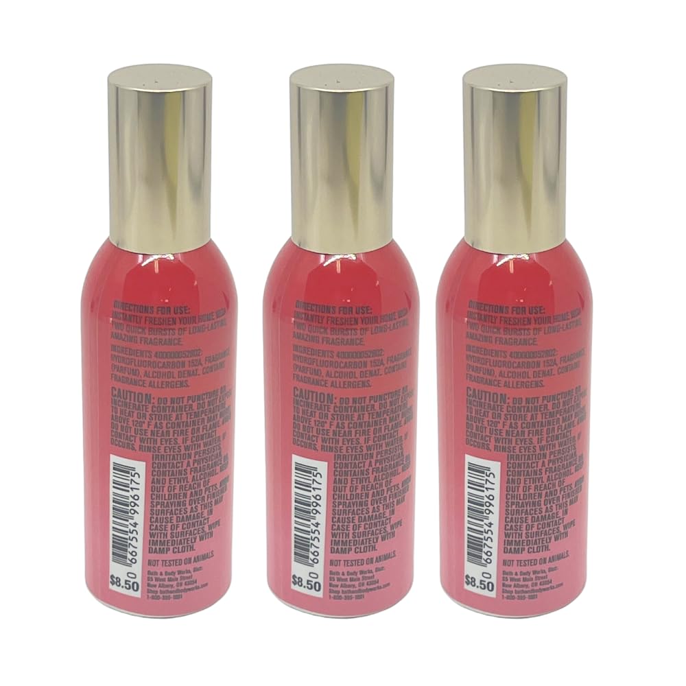 Bath & Body Works Japanese Cherry Blossom room spray pack keeps spaces scented for hours.