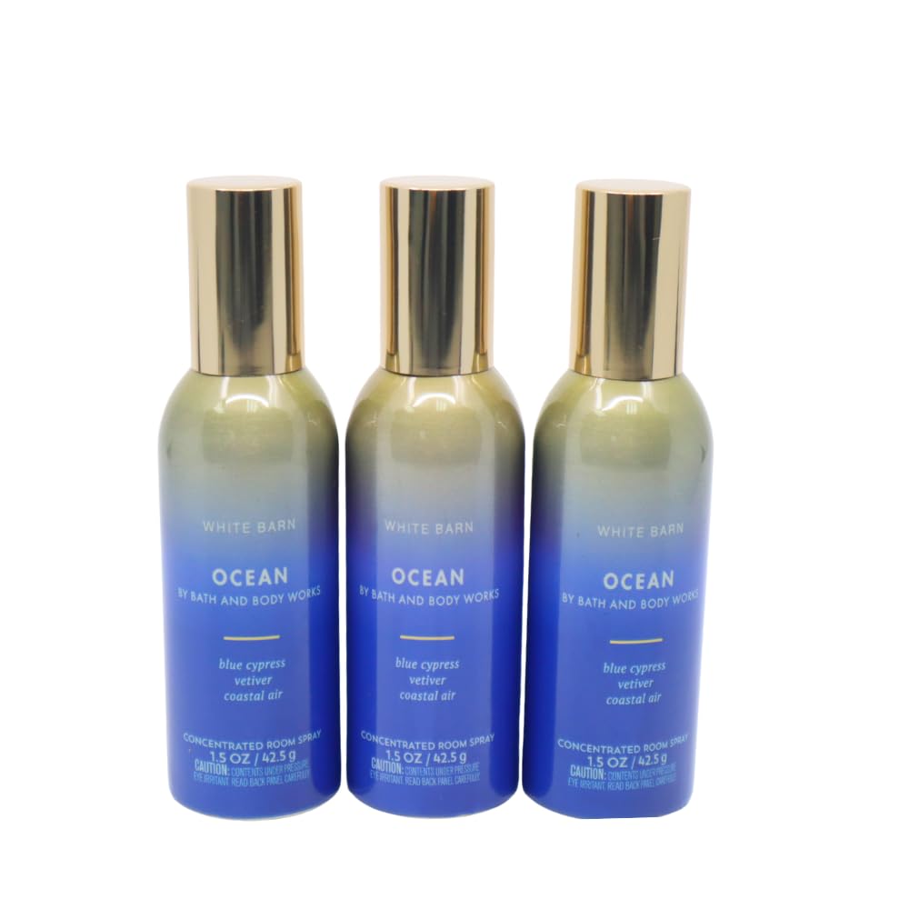 Bath & Body Works Ocean room spray gift packaging ready for holidays