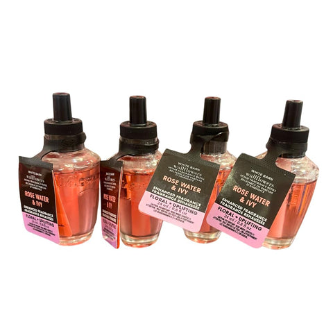 Rose Water & Ivy refill notes of soft rose petals for subtle ambiance