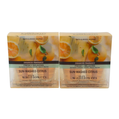 Bath & Body Works Sun-Washed Citrus 4-pack refill bulbs deliver lasting fragrance.