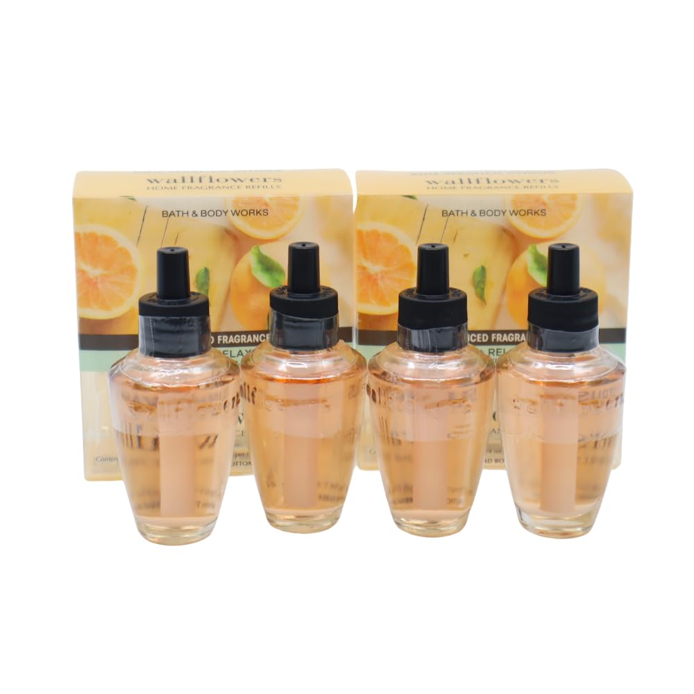 Wallflowers unit ready to receive Sun-Washed Citrus refill bulb.
