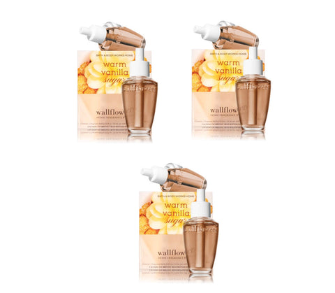 Bath and Body Works Wallflower refill bulbs in Warm Vanilla Sugar provide long-lasting home fragrance