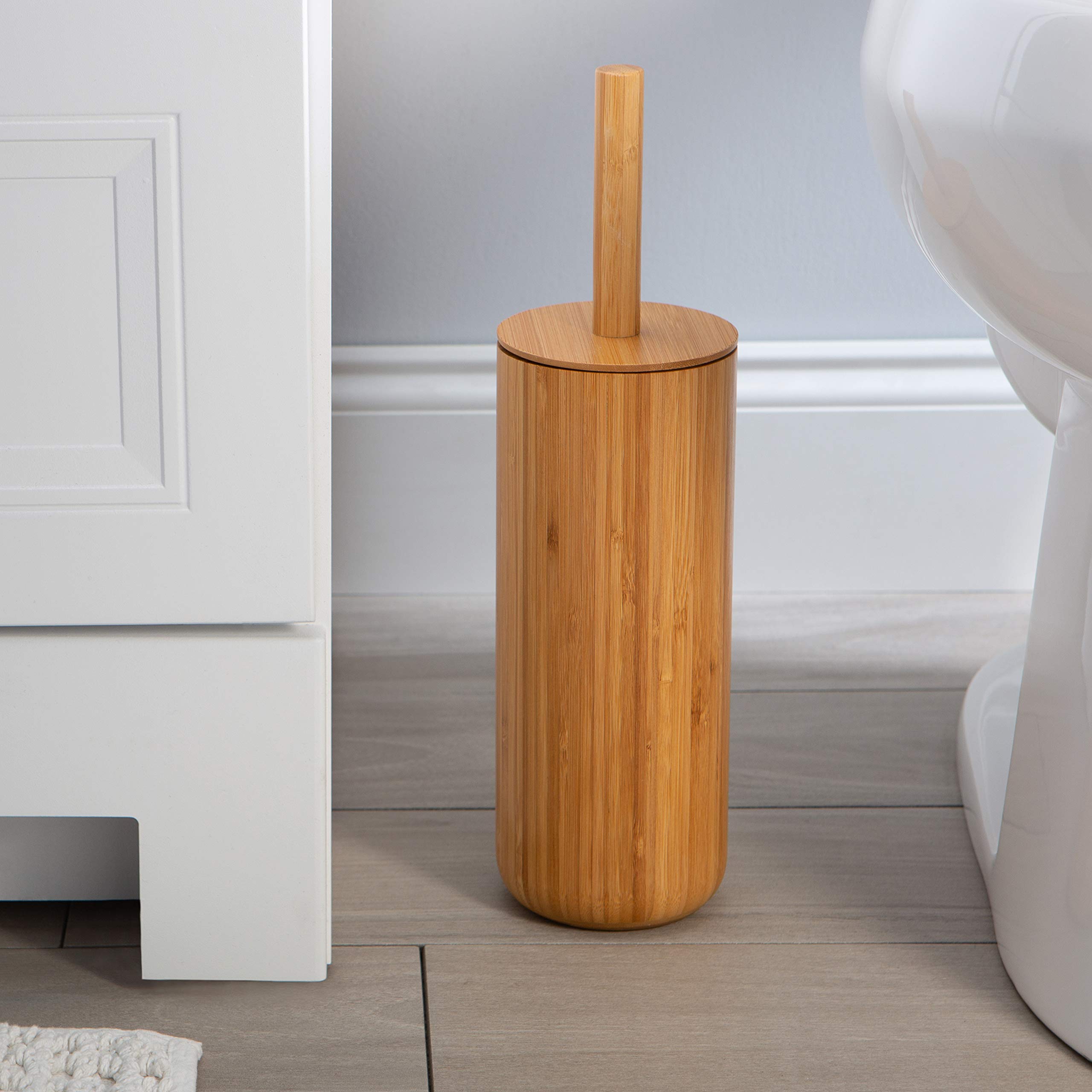 Bath Bliss discrete design blends with bathroom decor while staying low-profile.