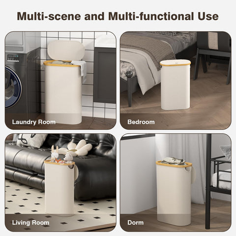 Bathola 60L capacity matches daily laundry needs in small homes.
