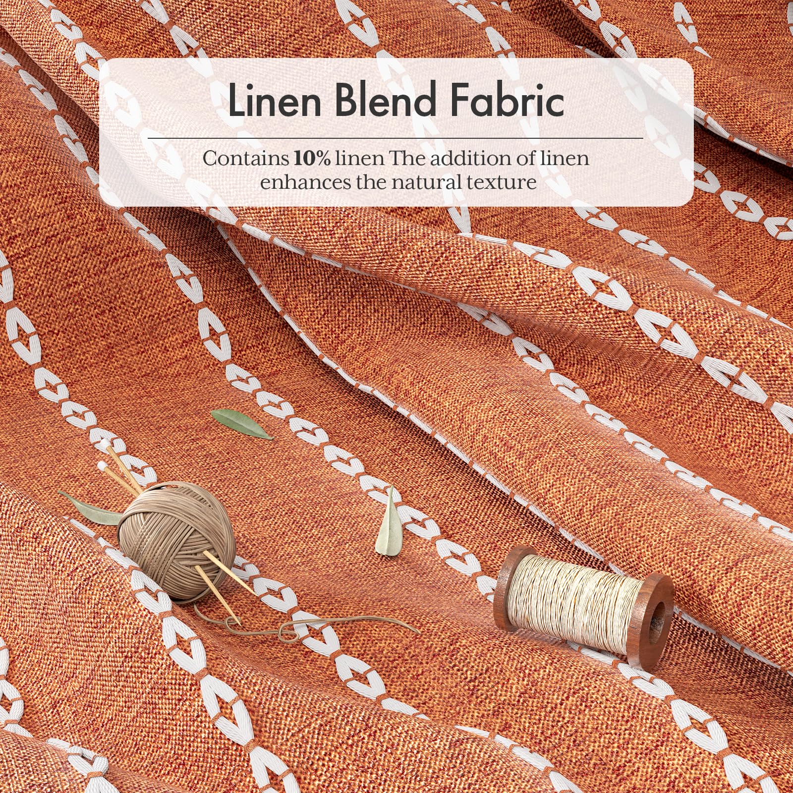 Bathway Linen blend curtain feels soft and durable in daily use