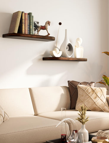 BATODA concealed brackets create a clean floating look on your wall.