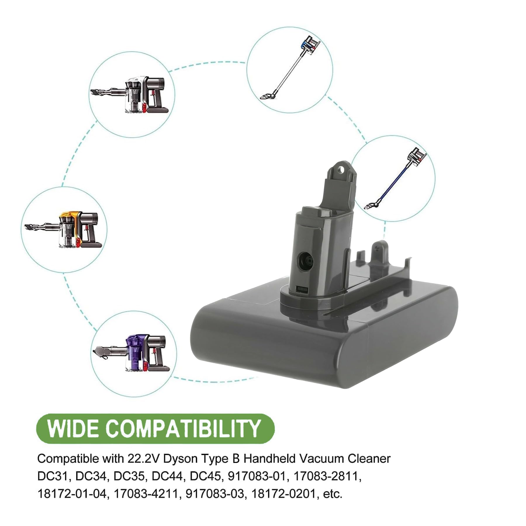 Batryuic battery safety certificates CE FCC ROHS visible on packaging