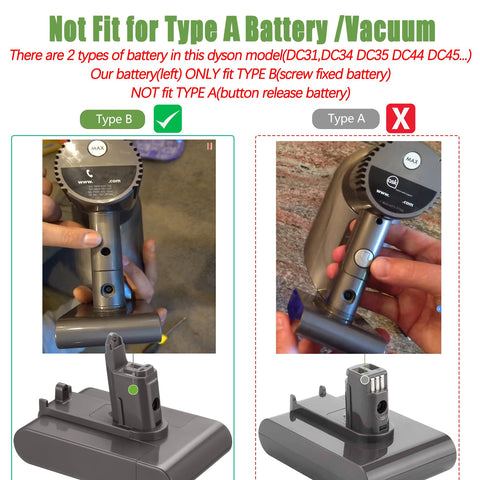 Batryuic Dyson Type B battery charging station ready for quick swaps